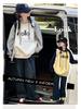 2025 Girls' Casual Hooded Sweatshirt and Pants Set for Middle School Students - Trendy Autumn Style