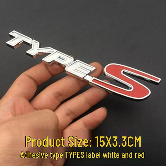 Universal Metal Car Logo Sticker for Fit, Lingpai, Civic - Personalized Tail or Body Decoration
