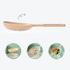 Nylon Skimmer Spoon Professional Food Grade Heat Resistance Draining Large Capacity Strainer Spoon for Kitchen