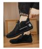 Men's Lightweight Mid-Top Slip-On Casual Shoes - Versatile, Fashionable, Wear-Resistant, and Anti-Slip Flats