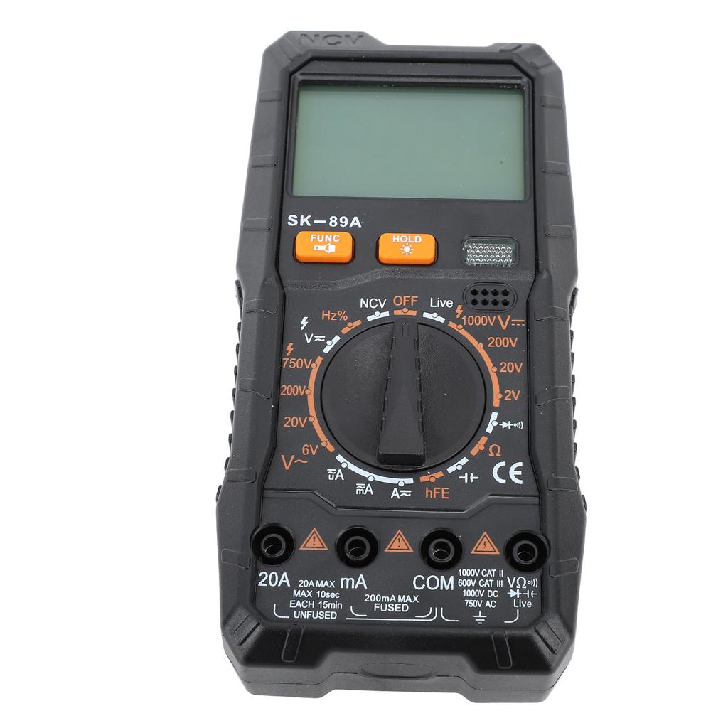 Digitales Multimeter Auto-Ranging Sprachansage AC DC Spannung Strom Kapazität Widerstand Frequenz Tester
