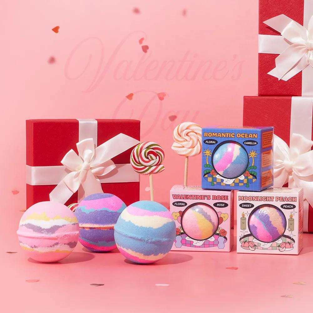 [NEW. OY Exclusive] plu Bubble Bath Bomb 200g 1 out of 3 options Romantic Ocean
