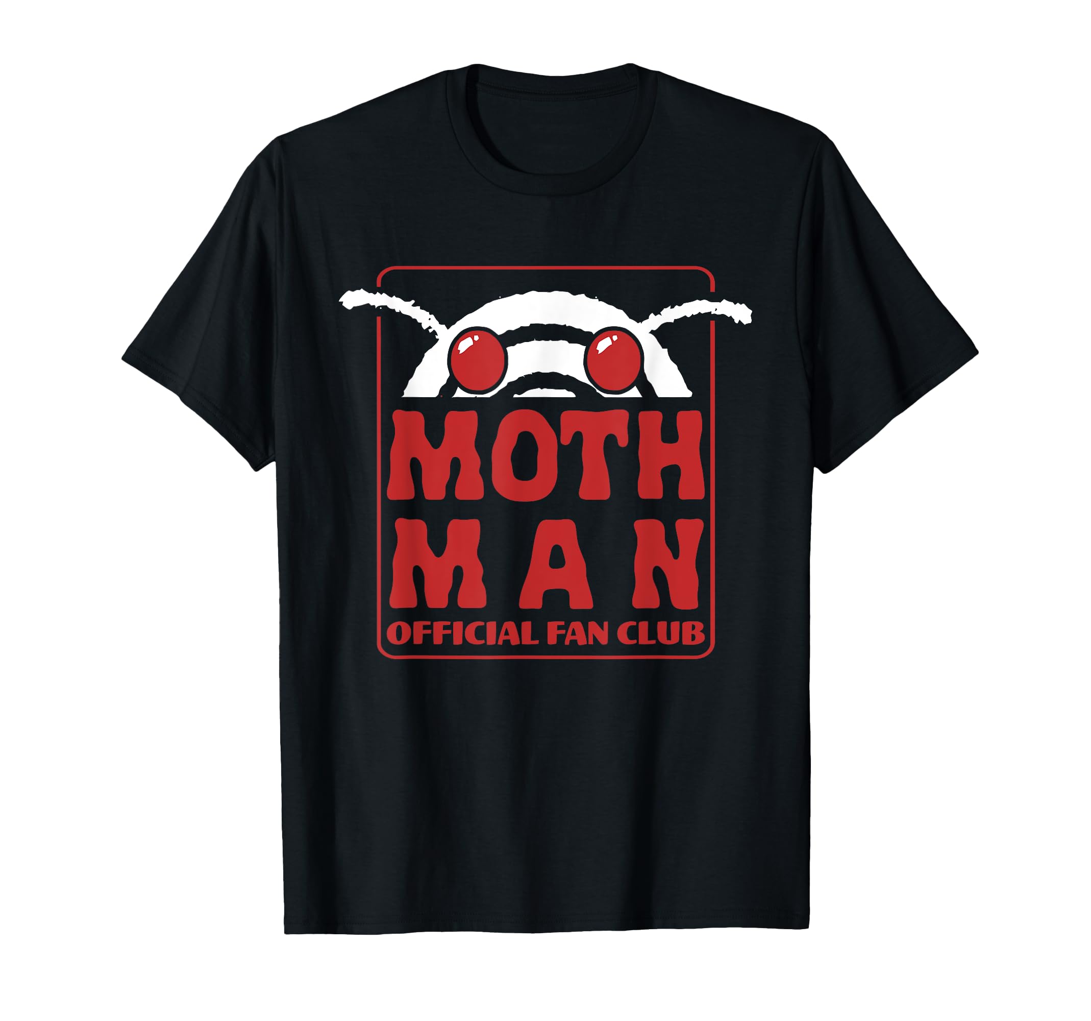 

Official Mothman Fan Club T-shirt for Moth lovers