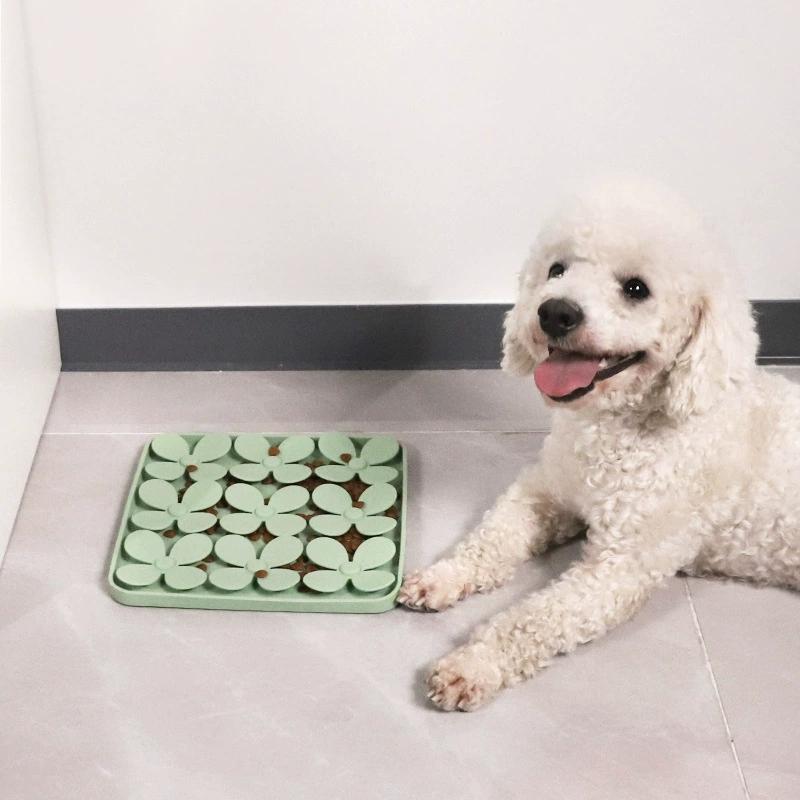 Pet dog sniffing toy mat, cat dog sniffing feeding mat, slow food mat, washable, fun hidden food, puzzle cat dog universal