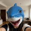 Grappig Haai Kap Masker Cosplay Zeeorganismen Blauwe Haai Latex Maskers Halloween Carnaval Verkleden Feest Kostuum Accessoires