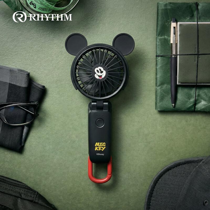 RHYTHM Ультратихий портативный мини-вентилятор с USB-зарядкой