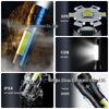 Portable USB-C Rechargeable LED Zoom Flashlight