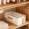 Durable 5 Grids Handbag Storage Box Thickened Multi-Functional Wardrobe Organizer Space Saving Foldable Closet Organizer