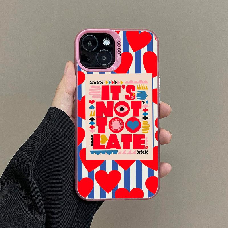 Creative Text You Look So Good Laser Phone Case For iPhone 13 12 11 14 Pro Max Mini 17 16 15 Pro Max Plus Shockproof Back Covers
