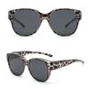 Fashion Large Frame Sunglasses Cover Over Myopia Prescription Glasses Portable Men Women Vintage Fishing Driving Eyewear