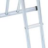 Vidaxl Stand For 1 Bicycle, Freestanding, Galvanized Steel