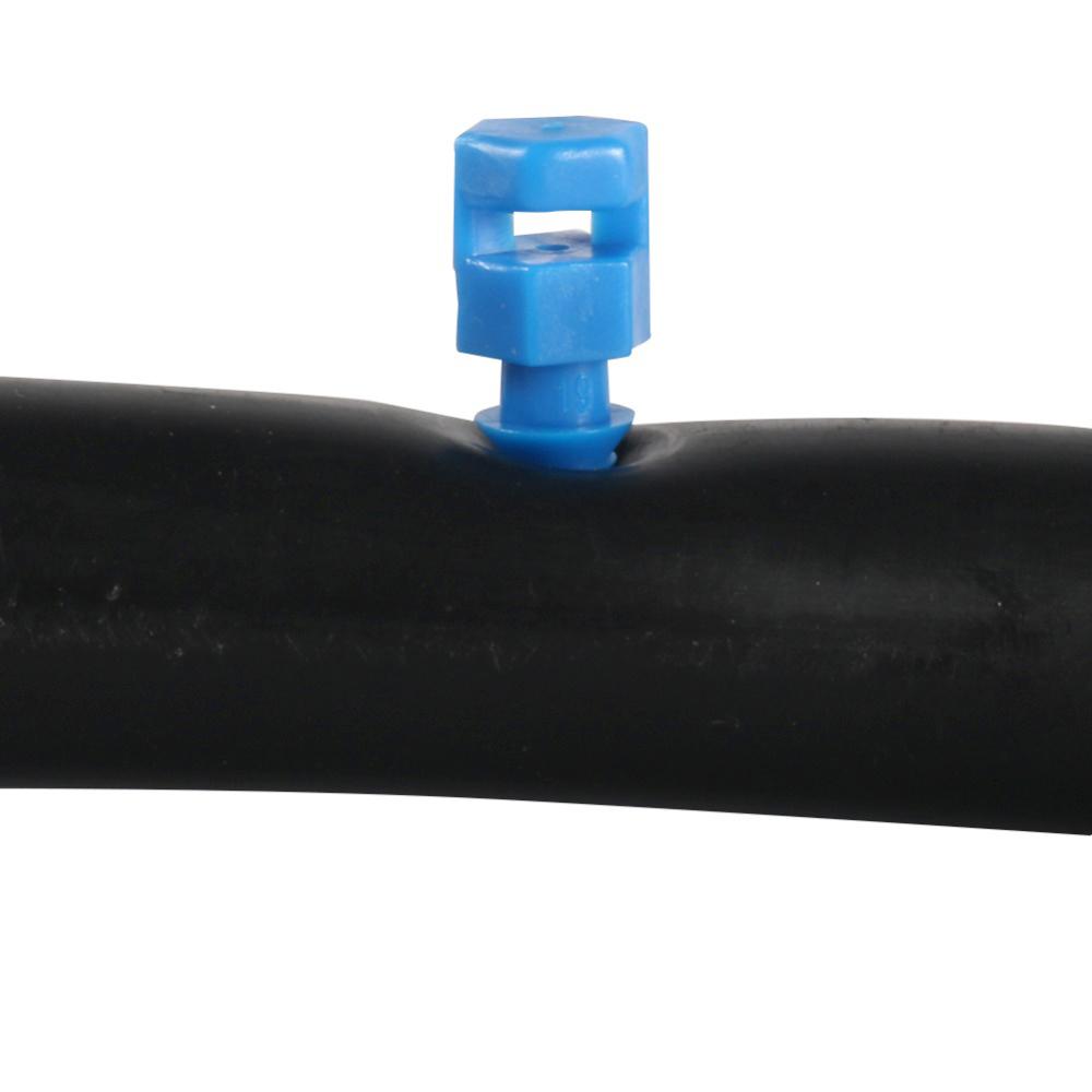 100Pcs Refraction Nozzle Garden Greenhouse Drip Irrigation Water Pipe Sprinkler Threaded Barbed Atomized Sprayer Watering Nozzle