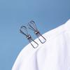 Stainless Heavy Duty Steel Laundry Clips With Antiwind For Indoor Drying Outdoor