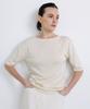 Beullaengkeulumumeon Boat Neck Half Knit_Ivory