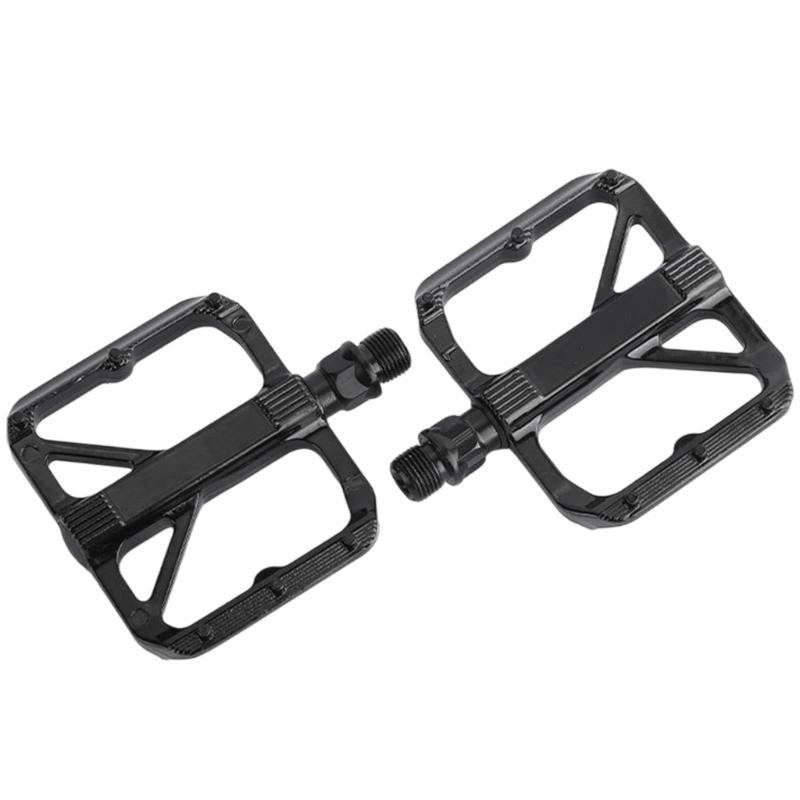 Aluminum Alloy Mountain Bicycles Pedals Wide Flat Cycling Pedals Sealed Bearing Nonslip Bicycles Pedals Enduring