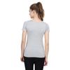 Women's Short-Sleeve Modal Tank with Chest Pad - No Bra Yoga Base Layer