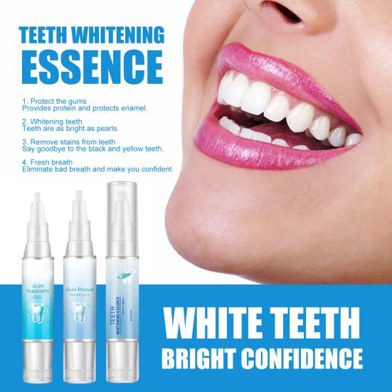 4ML Teeth Cleaning Gel Pen Gum Protection Repair Dental Gel Enamel Safe Teeth Plaque Stain Removal Oral Care Dental Cleaning Gel