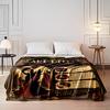 Art Deco Style with Geometric Shapes, Elegant Curves, and Bold Outlines. for All Seasons Blanket Lunch Break Throw Gift