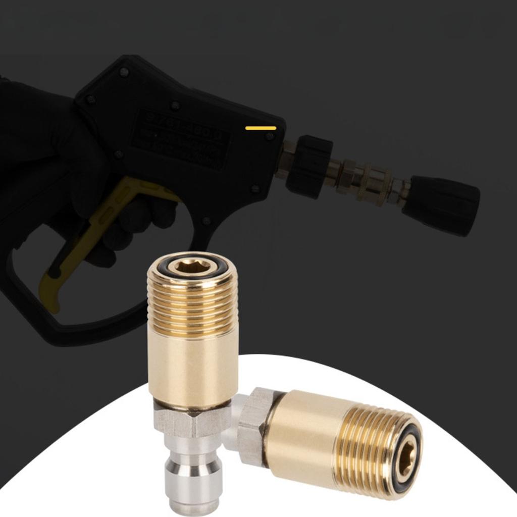 Rosfix Adapter Szybkozłącze 1/4 INOX na M18x1,5 M – Wysoka Odporność na Korozję | Maks. Ciśnienie 250 Bar | Mosiężny