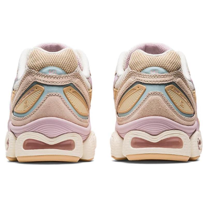 Asics Gel Nimbus 9 Cream Barely Rose Damen-Sneakers 1202A346-100