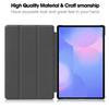Trifold Stand Slim TPU Leather Magnetic Smart Flip Case for Samsung Galaxy Tab S10 Fe Plus 13.1 Inch SM-X620 With Pen Holder