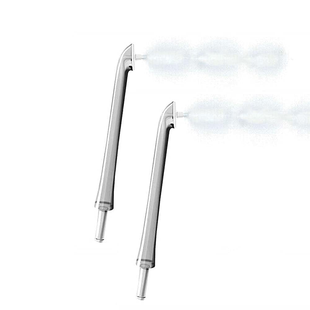 2PCS Oral Irrigator Nozzle Fit for Philips Soni care AirFloss Ultra HX8032/HX8331/HX8332/HX8340/HX8341/HX8381, Generic Soni care Flosser Replacement