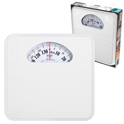Ad 8179 White Mechanical Bathroom Scale