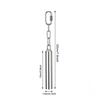 Heavy Duty Stainless Steel Bell Sweet Sound Parrot Bell Toy Durable Hanging Bell Toy  Bird Cage Use