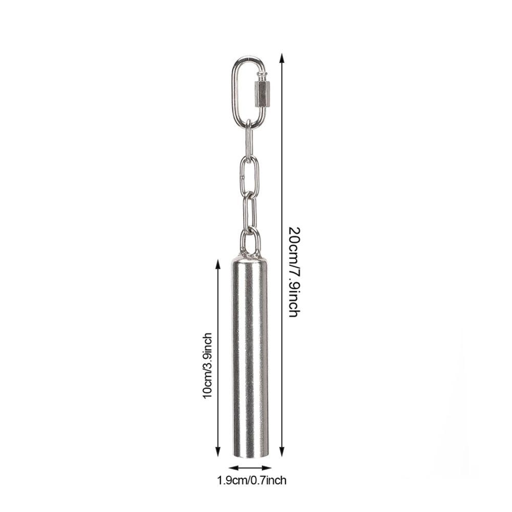 Heavy Duty Stainless Steel Bell Sweet Sound Parrot Bell Toy Durable Hanging Bell Toy Bird Cage Use