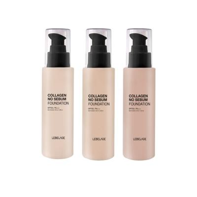 LEBELAGE - Collagen No Sebum Foundation - 3 Farben