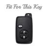 3 Buttons TPU Car Key Case Cover For Toyota Camry Crown Majesta Highlander Land Cruiser Prado Kluger Mark X Subaru Foreste XV Protector