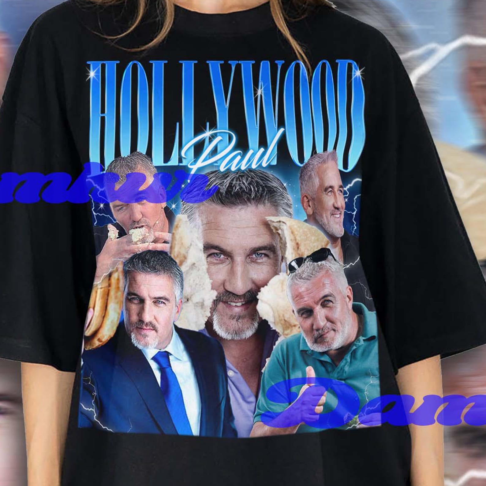 Paul Hollywood Shirt, Great British Bake Off, Paul Hollywood Tshirt, Paul Hollywood T-shirt, Paul Hollywood Fan Merch, Best Chef Tees M