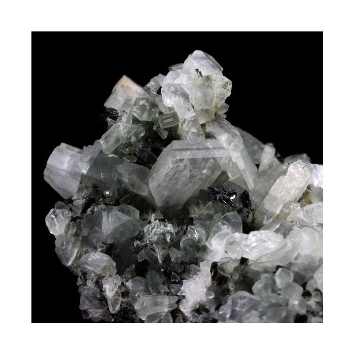 Pierres et Minéraux. Albite + Epidote. 215.0 ct. Saint-Véran, Hautes-Alpes, France..