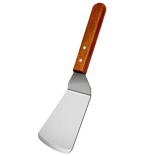

Metal Spatulas for Cast Iron Skillet, Fish Egg Grill Slotted Spatula Turner with Wood Handle - Cooking Utensils