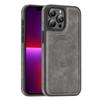 Case for iPhone 13 Pro Max - Leather/PU, Gray, MagSafe