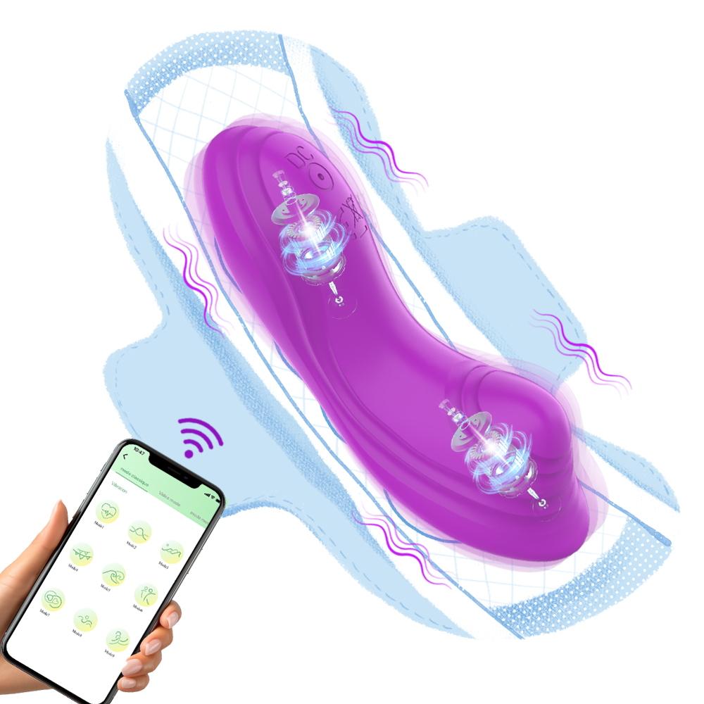 APP Control Wearable Vibrator for Women Clitoris Clit Stimulator Panty Vibration Female Masturbator Sex Toys for Adult Female