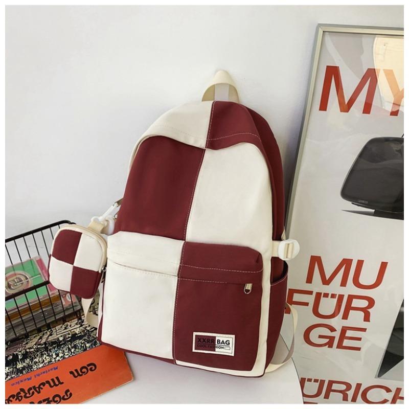 School Bag New High-value Niche Design Trendy and Cool Backpack Couple Light Travel Large-capacity Backpack Men