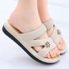 Ladies' Summer Non Slip Slippers New Fashionable Women's Thick Soled Home and Indoor