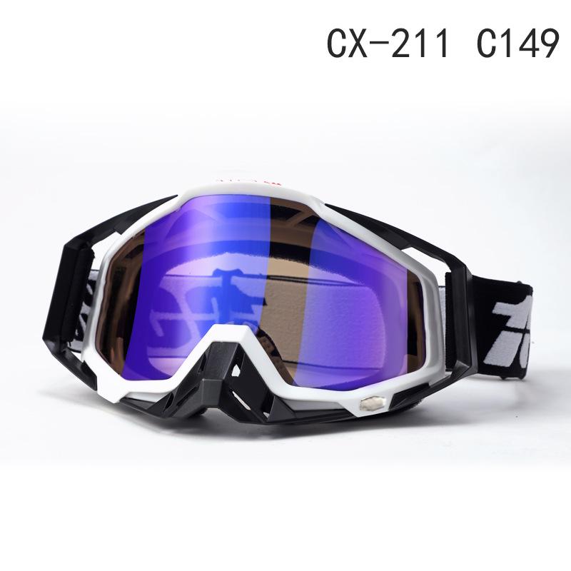 Gafas de Moto y Esquí a Prueba de Viento Transfronterizas: 100% Todoterreno, Equitación al Aire Libre y Protección para Descenso