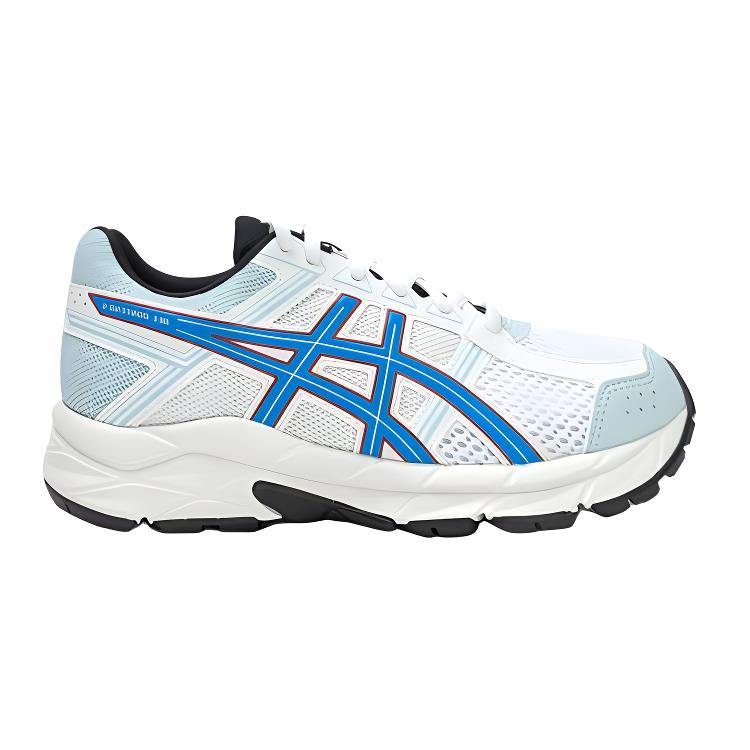 ASICS Gel Contend 4 Low top Kids' Running Shoes White Blue Unisex 1014A322-106