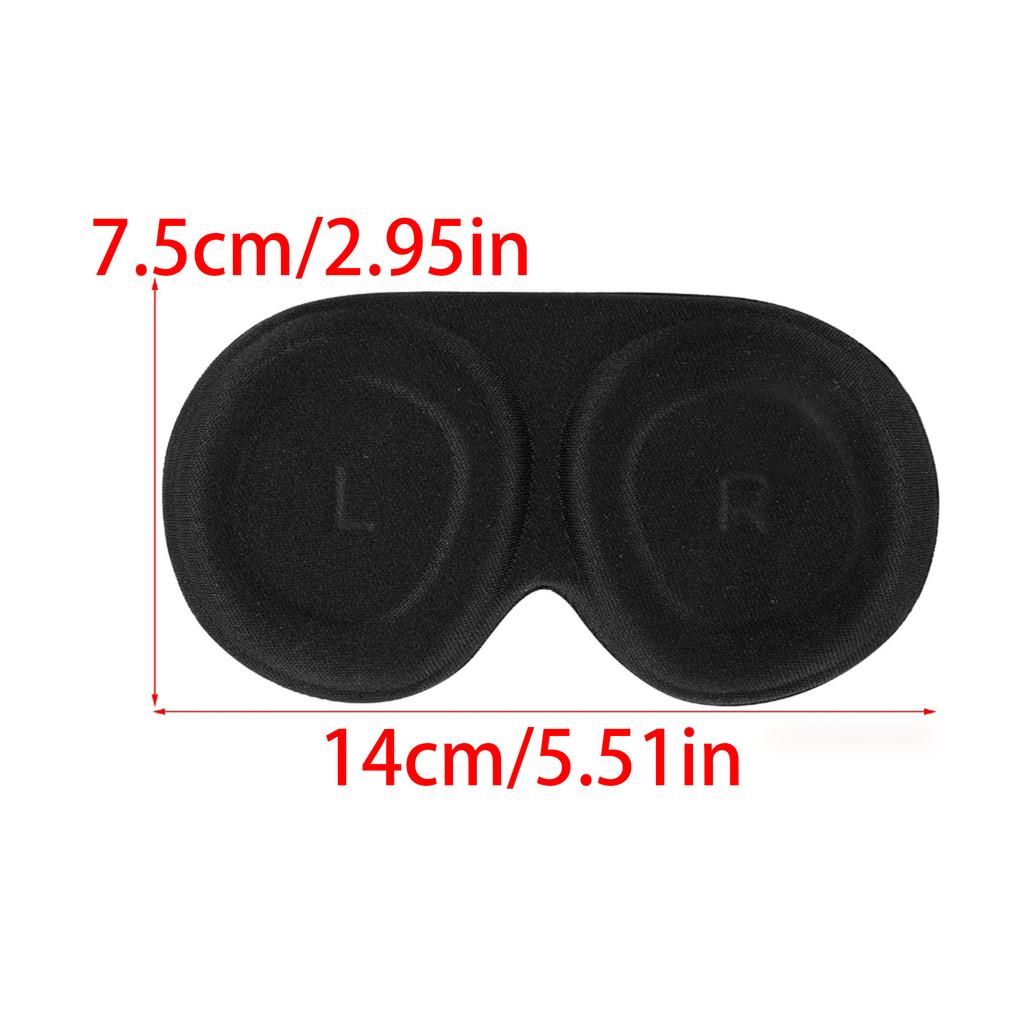 Protective Cover for Meta Quest 3 VR Silicone Dustproof Sweat-Proof Protector VR Eye Pad for Meta Quest 3 Lens Accessory