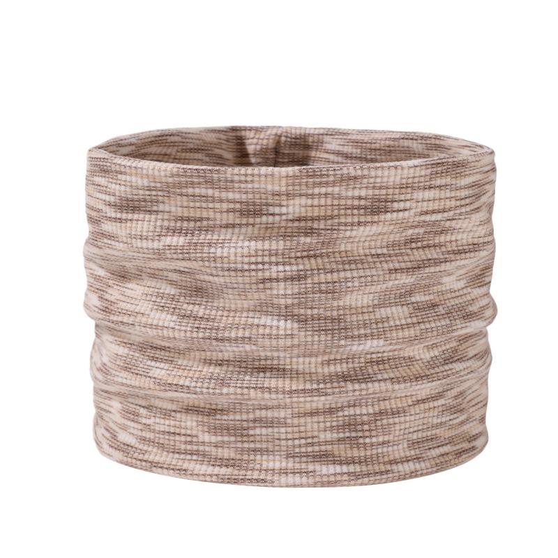 New Versatile Gradual Change Scarf Thin Without Velvet Fake Collar Girls Winter Warm Neck Cover