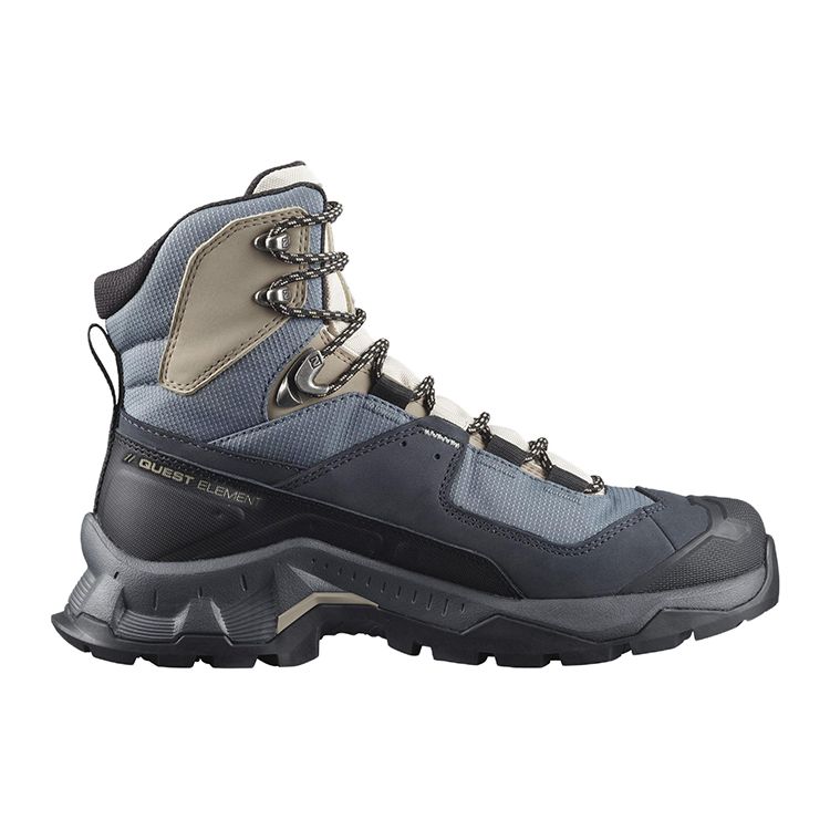 SALOMON Xt-Quest Fabric Leather Comfortable Waterproof Breathable High-Top Durable Outdoor Shoes Women Shoes 414574