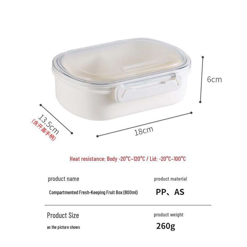 Daisy Leaf Portable Fruit Fresh-keeping Box
