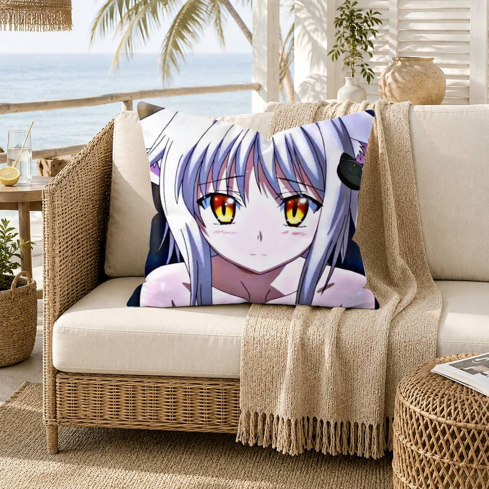 HHigh School DxD KKoneko Toujou Pillow Case for Sofa Living Room Home office Decor Protective Cover
