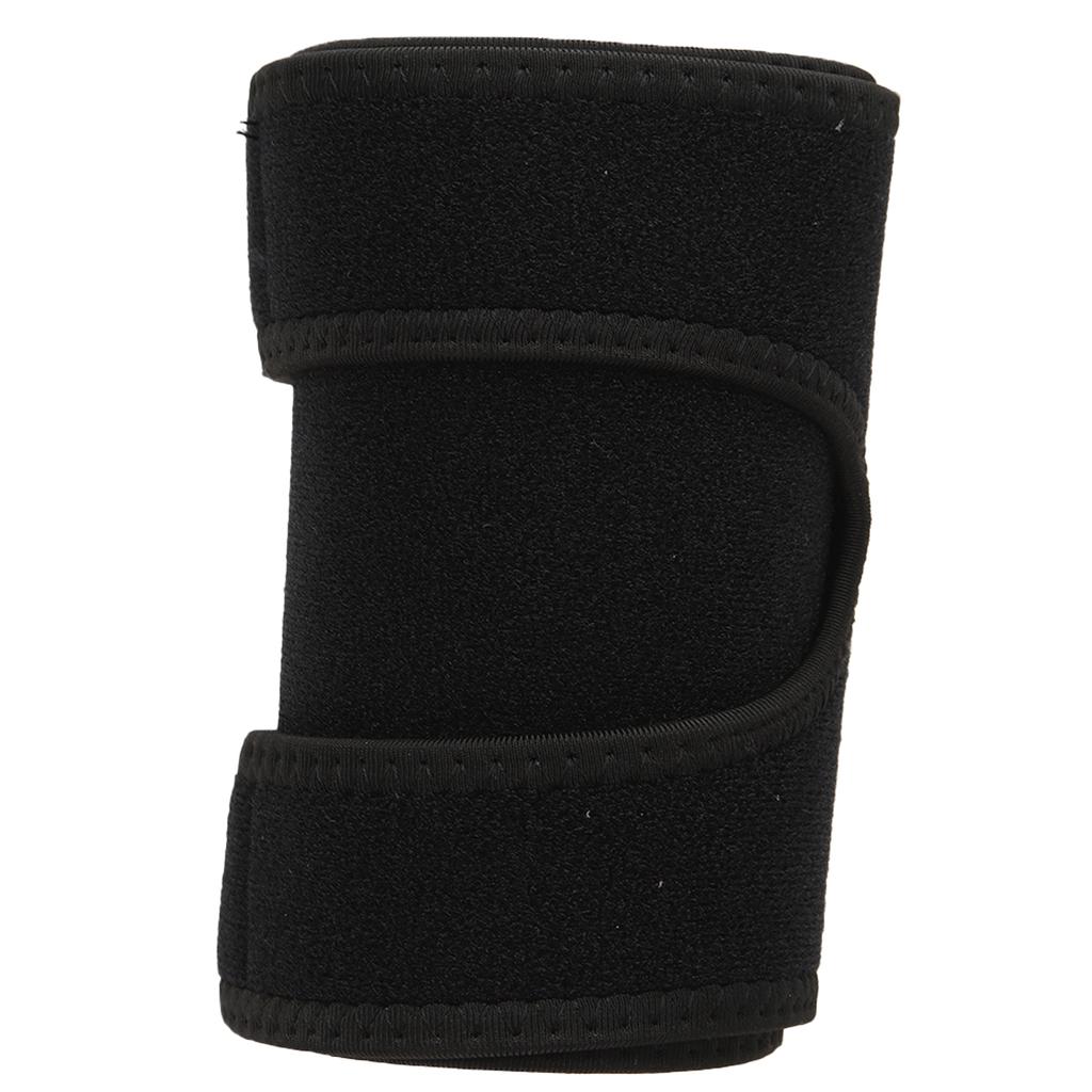 Elbow Brace Compression Sleeve Adjustable Elastic Breathable Sports Fitness Elbow Support Brace for Men Women Black