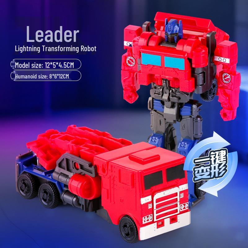 Transforming Toy Robot Car - Optimus Prime Bumblebee - Gift for Boys Ages 3+