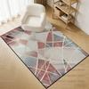 Modern Style Carpet Geometric Living Room Decor Bedroom Kitchen Non-slip Washable Floor Mat Large Size Soft Rugs Customizable