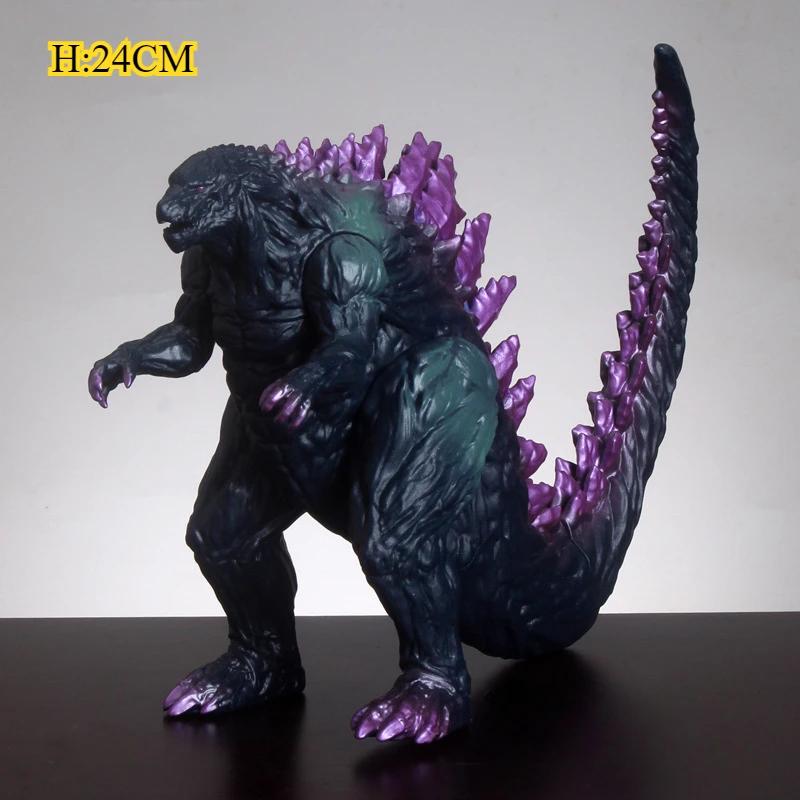 Anime Movie Godzilla Series Action Figure burning godzilla VS King of Monsters PVC soft rubber model Joint mobility Kid Toy Gift