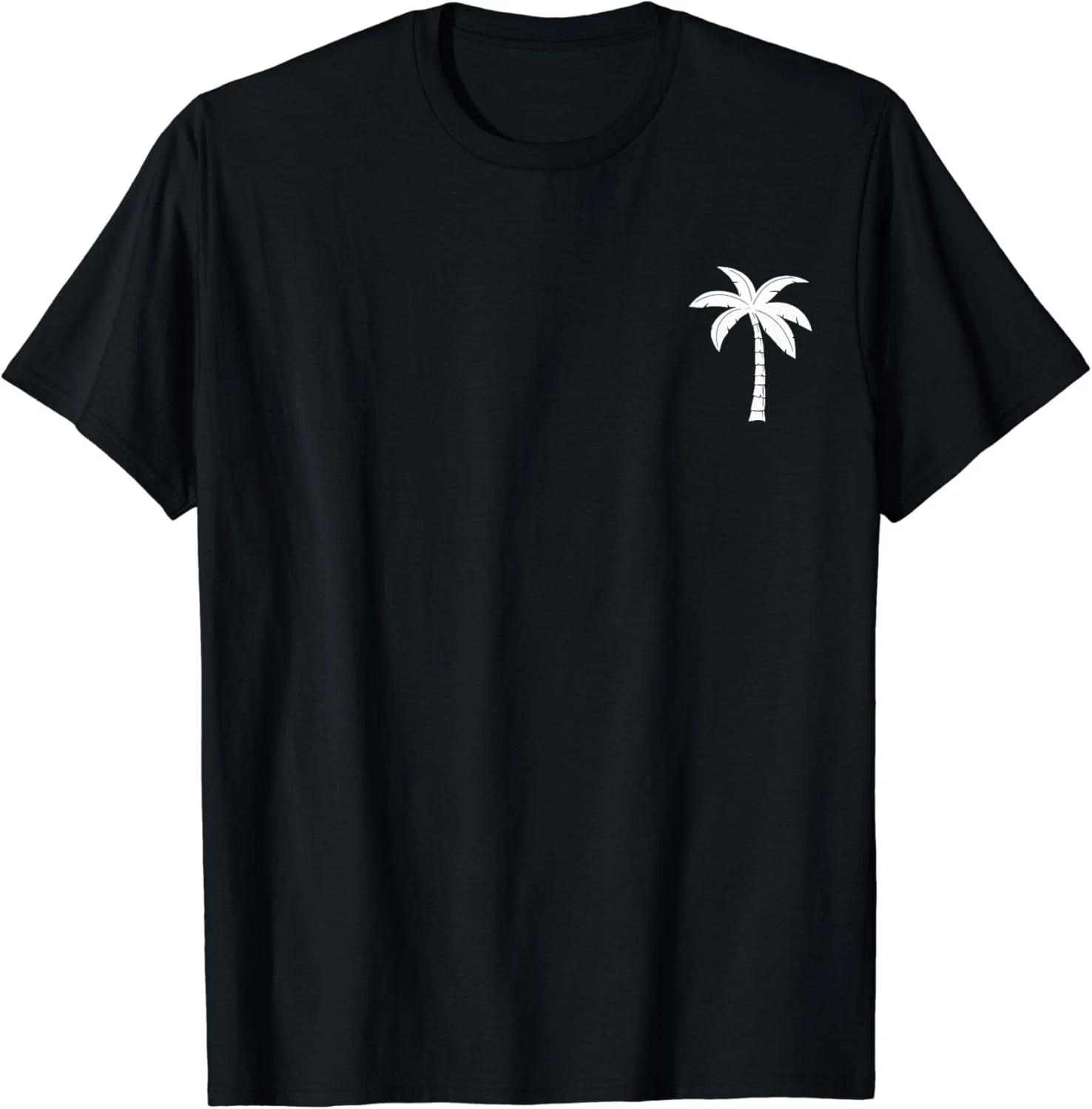 Cool Summer Vacation T-Shirt – Beach Palm Tree Tee for Men & Women XL